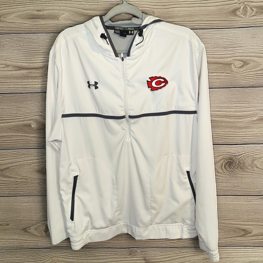 Under Armour‎ Chief's Men's Pullover Hoodie Lightweight Jacket Size Large